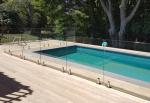 High Strength 5mm 6mm 8mm Clear Tempered Glass Frameless Pool Fence Glass