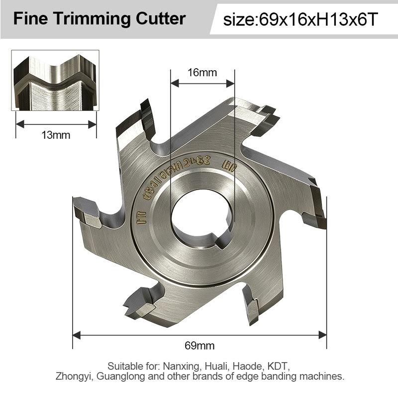 Carbide Insert Router Bit Set For CNC Woodworking — Bottom Surfacing & Grooving Cutter, 1/2" Shank, Replaceable 4-Sided Inserts