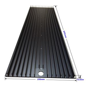 China LED Grow Light Quantum Board Heat Sink 200W-280W Aluminum Heatsink wholesale