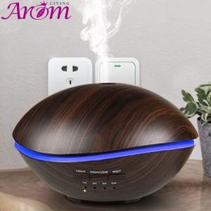 China 500ml Quiet Operation Wood Look Oil Diffuser For Bedroom wholesale