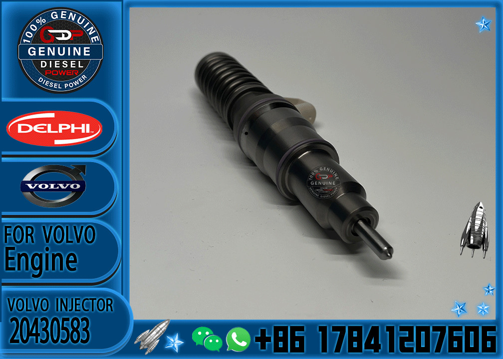 High Quality New Diesel Fuel Injector 20430583 fuel injector BEBE4C00001 BEBE4C00101 For VOLVO FH12 FM12 NH12