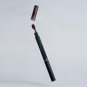 China Cosmetic packaging round eyebrow pencil empty tube can bottom fill plastic eyebrow pencil container wholesale wholesale