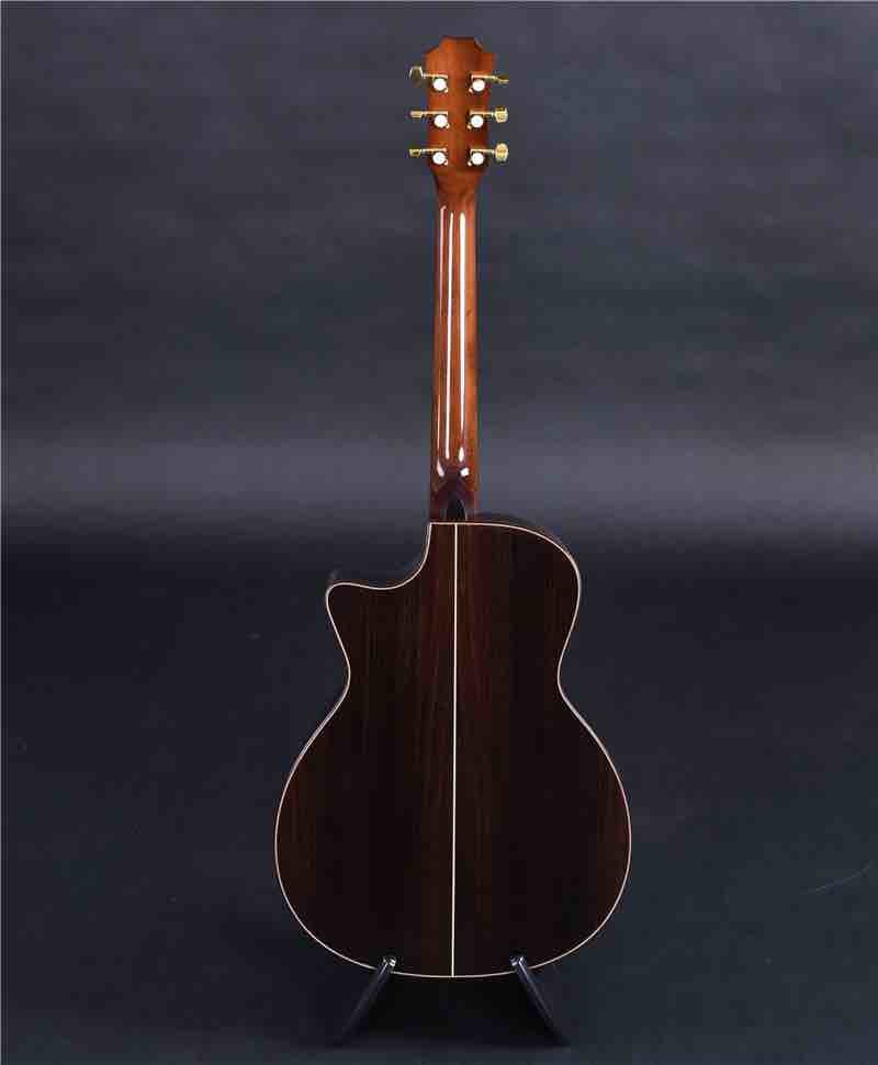 Full solid wood Customized solid spruce top acoustic guitar solid rosewood back and side 916 guitar