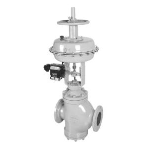 China Pneumatic Double Seated Control Valve 3 Way For Liquid Gas Steam wholesale