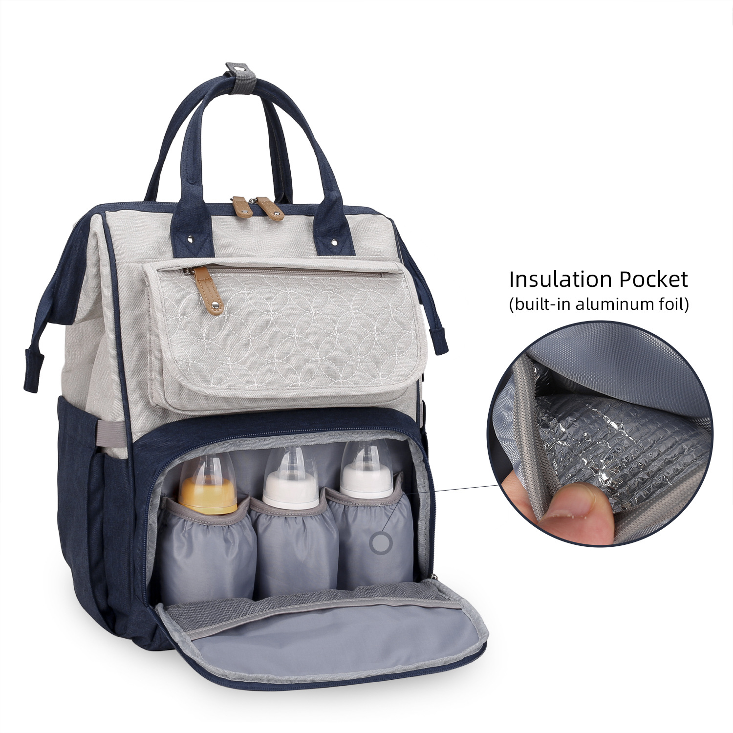 OEM ODM Maternity Nappy Bag ISO9001