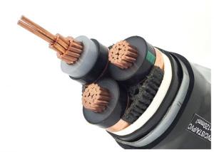 China Aluminum Conductor 70mm2 3.6KV XLPE Power Cables 3 Core AWA Armoured wholesale