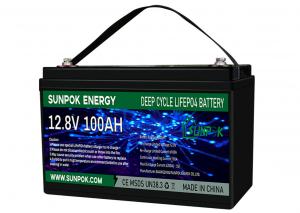 China 100Ah 12 Volt Deep Cycle Marine Battery Lithium Bluetooth Trolling Motor Battery wholesale