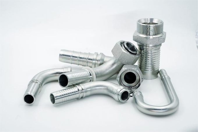 OEM Stainless steel Hydraulic Hose Fittings With NPT JIC SAE BSP METRIC ORFS Thread 1