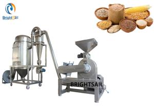China High Speed Grain Powder Machine Wheat Rice Flour Pin Mill Pulverizer Ss 304/316 wholesale