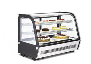 China Bakery Desktop Deli Refrigerated Display Case With LED Lighting wholesale