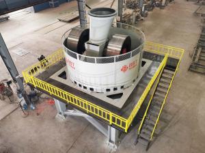 China 45 - 60 M³/H Wet Pan Mill For Clay Brick Making Line Materials Crushing Machine wholesale