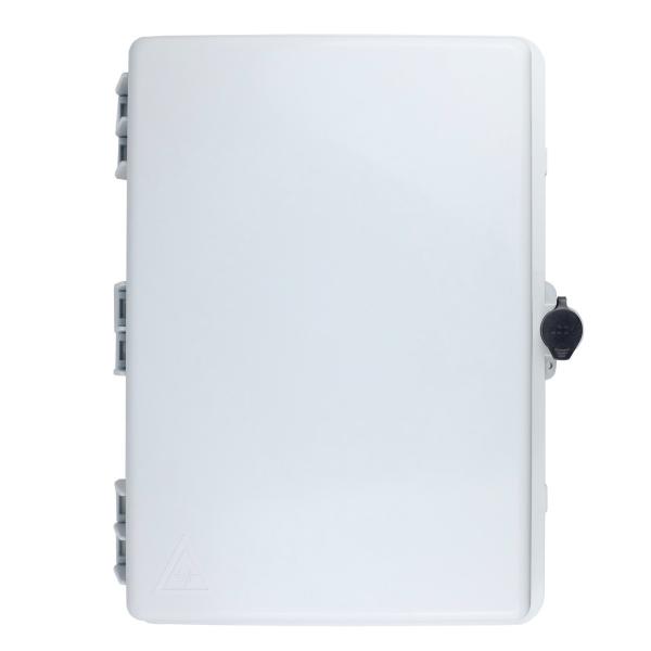 16 Core Splitter Fiber Optic Cajas Termination Box for 420x320x130 mm Size