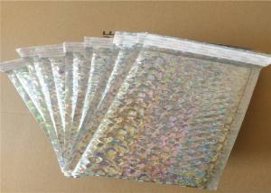 China Biodegradable Shiny Holographic Mailing Bags / Bubble Padded Envelope wholesale