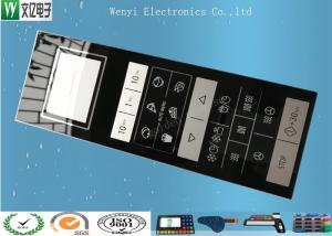 China Silkscreen Print Capacitive Membrane Switch Panel For Household Appliances wholesale