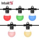 15M 20 Pixels Bulb LED Stage Light Waterproof Garden Christmas Party Patio