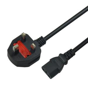 China ROHS UK Computer Power Cord Tripp Lite Standard IEC 320 C5 3 Prong Female wholesale