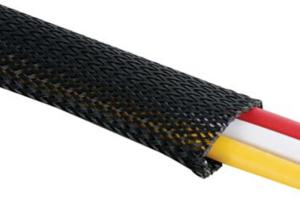 China Polyester Electical Braided Sleeving , High Flame - Retardant Braided Wire Sleeve wholesale