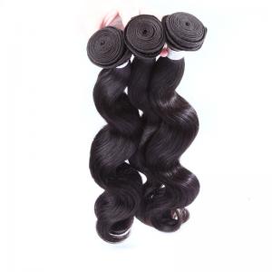 China Brazilian Body Wave Hair Bundles , 100 Human Hair Weave Bundles 12 - 30 wholesale