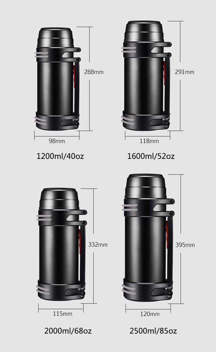 Stainless Steel Vacuum Pot Vacuum Insulated Thermos Insulated Water Bottle Jugs