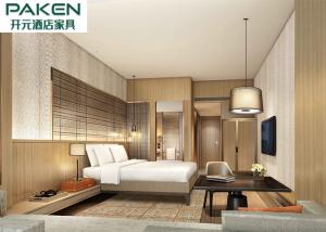China Hyatt Hotel Groups Five Star Internationl Hotel Bedroom Sets For Large French Windows wholesale