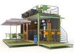 Topshaw 20ft 40ft Mobile Shipping Container Restaurant Container Bar