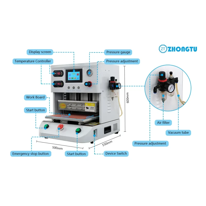 Automatic Vacuum Laminator for Digital Display Screen