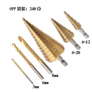 China HSS steel Furniture Hardware Replacement Parts Straight Groove Metal Hole Cutter Drilling Power Tools Set wholesale
