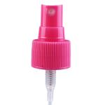 Pink Ribbed Mist Pump Sprayer 24mm Atomiser Spray Cap With Tube