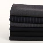 Italian Merino Polyester Cashmere Tweed Wool Fabric 260-420gsm For Suiting