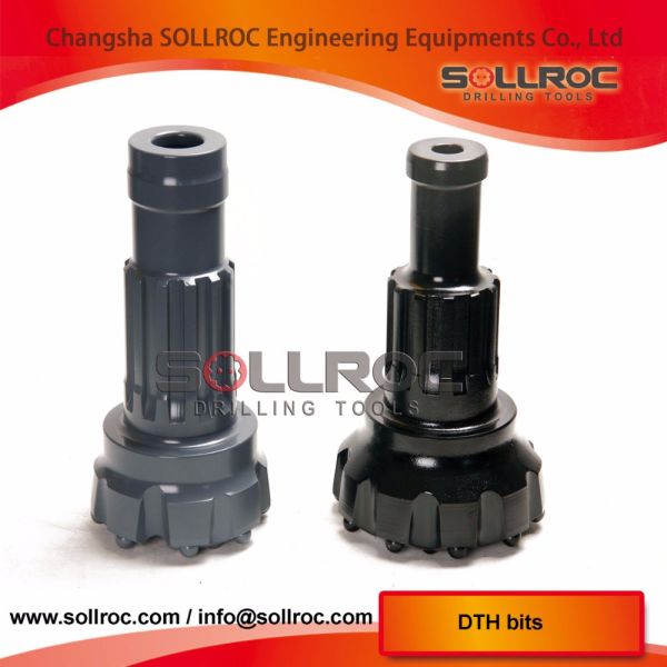 3''-95mm DTH Drill Bit for Water Well Drilling and Mining with Heat Treatment and Flat Face Design