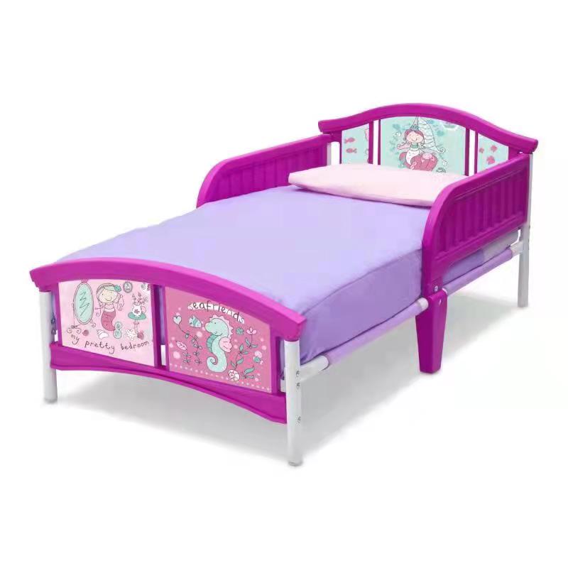 Foldable Metal Frame Custom Bed for Kids Stylish and Space-saving