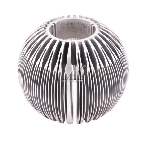 Best Manufacture heat sink aluminum profile silver finish Extrusion aluminum And