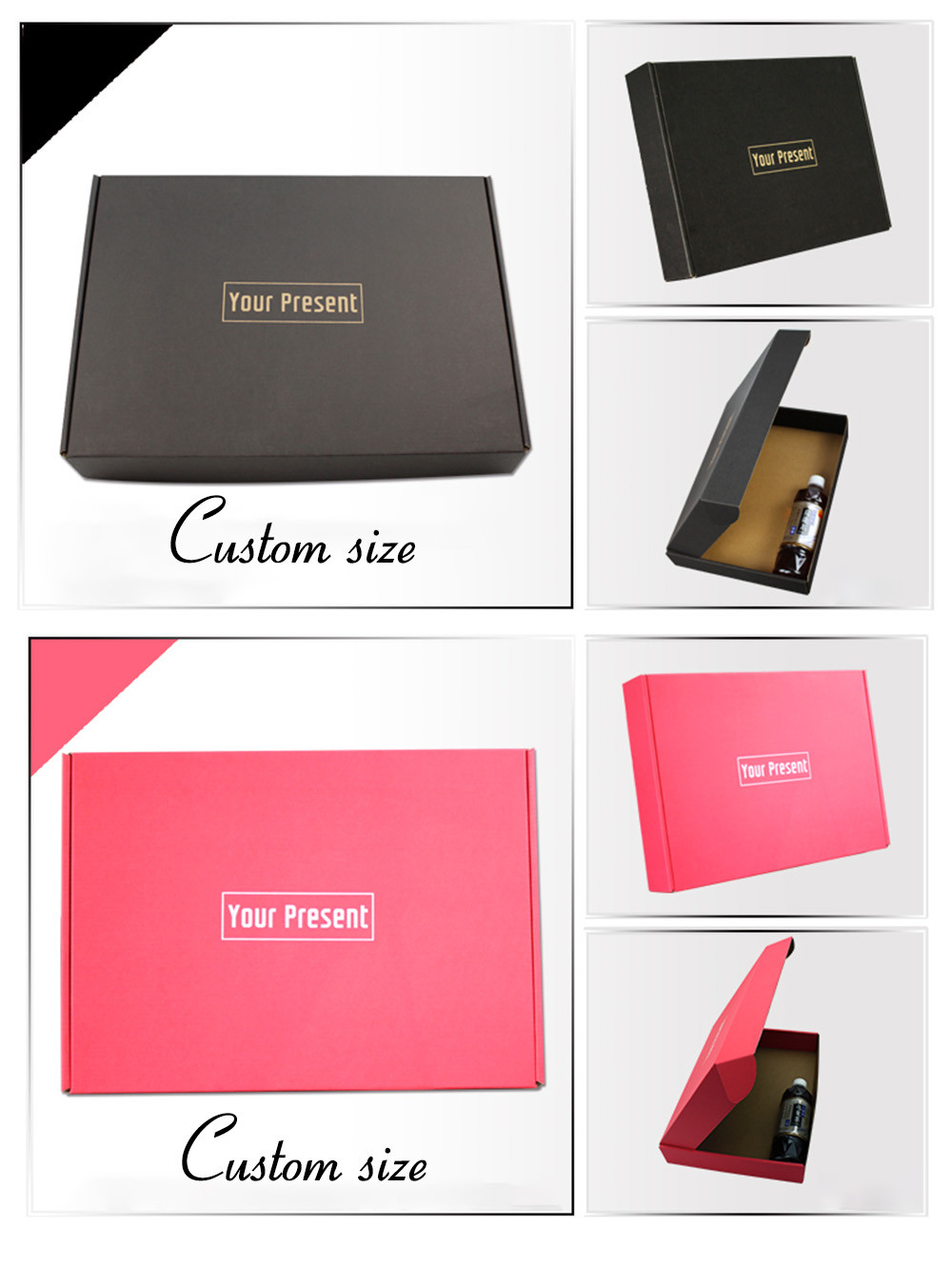 Custom Logo Collapsible Wrapping Paper Box For Phone