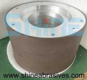 China Resin bond diamond centerless grinding wheel for sharpening carbide tools,1A1 flat diamond grinding wheels wholesale