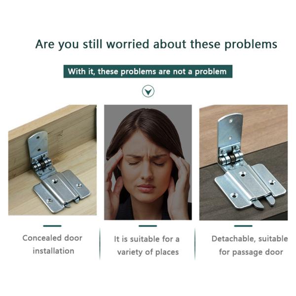 Carbon Steel Hydraulic Cabinet Door Hinges Automatic Rebound
