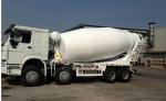 Safety Belts Concrete Mixer Truck With Adjustable Steering Wheel