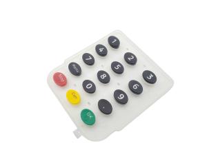 China Water Chemical Resistant Custom Silicone Rubber Keypad For Outdoor And Industrial Applications wholesale