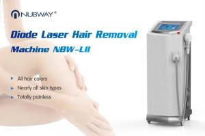 China Advanced 808nm diode laser permanent hair removal beauty equipment &amp; machine wholesale
