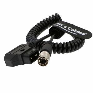 China Sound Devices ZAXCOM Power Coiled Twist Cable D-Tap to 4PIN Hirose Male wholesale