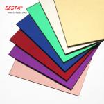 Laser Cut Engraved Gold Mirror Acrylic Sheets 4x8 Feet 2mm High Durability