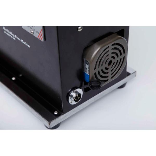 Lab Desktop Battery Electrode Manual Roller Pressing Machine with Adjustable Rolling Thickness and Heating Rolling for High Precision Cylindrical