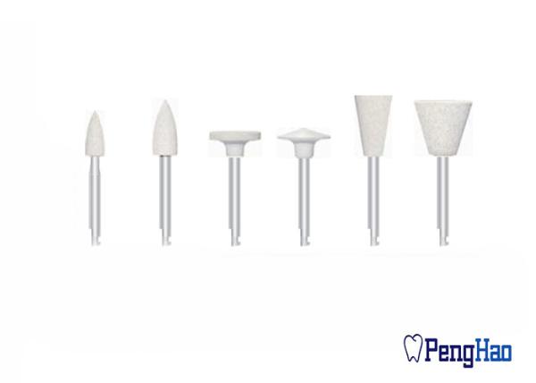 4 - 13mm Diameter Dental Abrasive Tools , Efficient Silicone Rubber Polishing