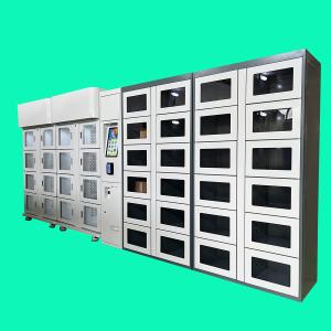 China Large Capacity Combination Refrigeration Food Locker Vending Machine Flower For Convenience Stores wholesale