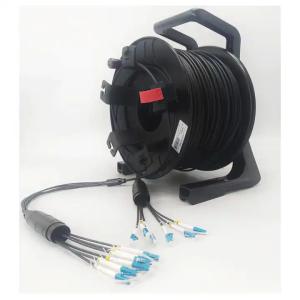 China 500 Meter Industrial Automatic Cable Reel Emergency Indoor Outdoor Fiber Optic Patching wholesale