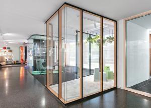 China All Steel Fire Protection Series Glass Partition Wall Safety Fire-resistant wholesale