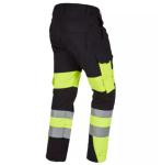 Black Flame Resistant Cargo Fr Pants High Visibility 10oz Slim UL NFPA2112
