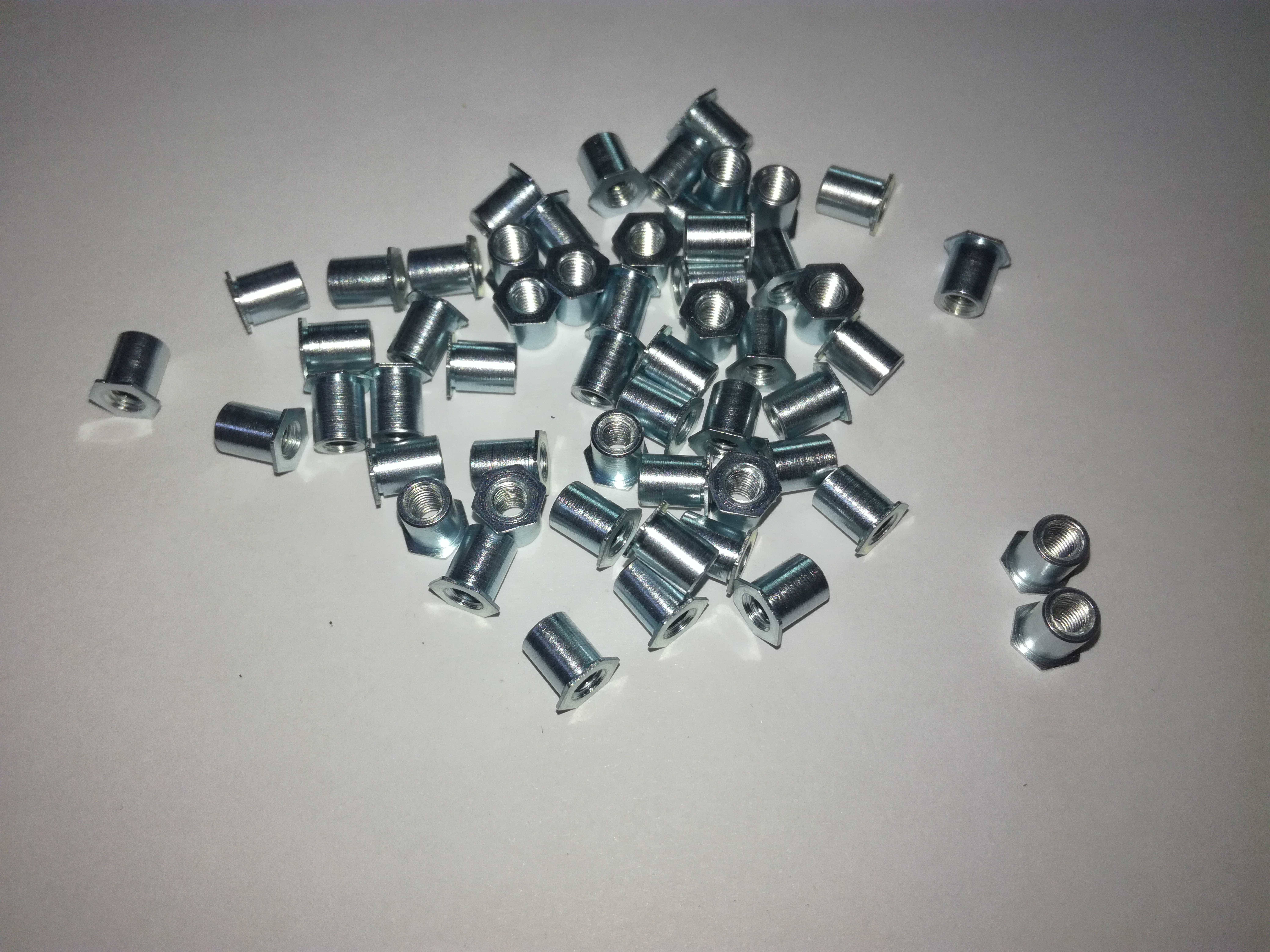 High Strength Screw-on Nuts | Threaded Locking Nuts for Secure Mechanical Fastening – Steel, Stainless, Brass Options