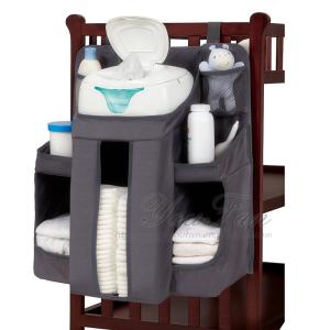 China Wall Hanging Diaper Organizer , Strong Baby Diaper Storage Caddy wholesale