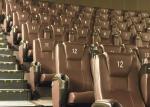 Fireproof Foam Density Public Theater Seating Movie Theater Chairs