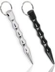 Aluminum Self Defence Key Chain Anti Wolf Ladies'S Aviation Rings 5.5inch